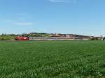 SBB - 460 026-8 mit RE  Bern - Biel unterwegs bei Schpfen am 26.04.2012