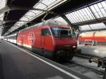 SBB - 460 016-9 im HB Zürich am 01.02.2014