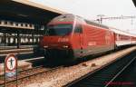 Re 460 026-8 am 03.05.1999 in Biel.