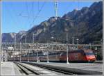 Re 460 014-4 fhrt mit einem EC in Chur ein. (26.02.2008)