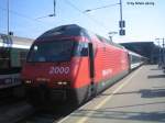 Re 460 083-9 am 9.3.08 mit IR 2271 nach Locarno in Zrich HB