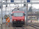 SBB - Lok 460 013-6 unterwegs vor der Haltestelle Bern-Wankdorf am 25.03.2016