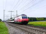 SBB - 460 048-2 mit RE von Bern nach Zürich unterwegs bei Lyssach am 30.04.2016