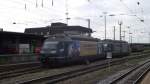 Nochmal Re 465 008 und 012 auf den Weg nach Weil am Rhein, Basel Badischer Bahnhof, 08.05.13.