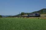 Re 465 010-7 erreicht am 21.07.2013 Sissach.