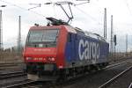 SBB Cargo 482 025-4 durchfhrt am 24.2.10 Duisburg-Bissingheim