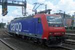 SBB Cargo 482 021-3 bei der Durchfahrt in Aachen Richtung Kln 31.8.2010