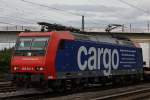 SBB Cargo 482 010  Verstehen sie mehr als nur Bahnhof dann sind sie bei uns richtig  fhrt am 17.9.11 durch Duisburg-Entenfang.