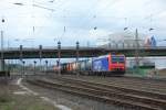 SBB Cargo Deutschland 482 034-6  Duisburg  in Neuwied am 13.4.2012 