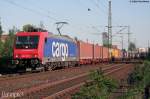 SBB Cargo Re 482 039 am 23.09.2006 bei Hamburg Unterlebe.