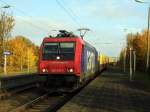  Am 06.11.2014 kam die 482 036-1 von der SBB Cargo aus Richtung Borstel bei Stendal und fuhr nach Stendal .