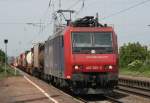 SBB 482 026 mit Gterzug Richtung Basel am 09.05.2011 in Friesenheim (Baden)