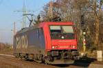 SBB Cargo 482 048 am 12.12.13 in Ratingen-Lintorf.