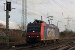 SBB Cargo 482 024 am 3.3.14 als Tfzf in Ratingen-Lintorf.