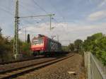 Die 482 032-8 am Güterzug in Plauen, gesichtet am 19.09.2014.