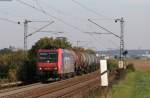 Re 482 008-9 mit einem Öler bei Ellental 12.10.15