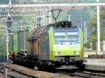 bls - 485 006-1 bei der durchfahrt im Bahnhof von Liestal am 19.09.2008