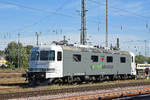 Re 620 003-4 rail adventure (ex SBB 11603) steht auf einem Abstellgleis beim badischen Bahnhof. Die Aufnahme stammt vom 11.09.2018.