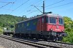Re 620 039-8  Murten  zieht einen Güterzug in Richtung Basel. Aufgenommen am 08.06.2019 bei Villnachern AG.