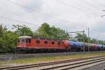 Re 620 036-4 fährt Richtung Bahnhof Kaiseraugst. Die Aufnahme stammt vom 15.05.2020.