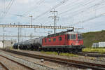 Re 620 077-8 durchfährt den Bahnhof Pratteln. Die Aufnahme stammt vom 26.06.2020.