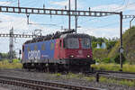 Re 620 087-7 durchfährt solo den Bahnhof Pratteln. Die Aufnahme stammt vom 09.06.2022.