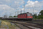 Re 620 052-1 durchfährt den badischen Bahnhof. Die Aufnahme stammt vom 29.06.2022.