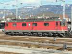 SBB - Re 6/6  11632 abgestellt in Solothurn am 15.03.2009
