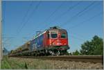 SBB Cargo Re 620 062-2 mit einem langen, gemischten Gterzug zwischen Lengnau und Pieterlen.