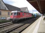 Re 6/6 11629 ''Interlaken'' am 25.6.2013 in Oberwinterthur mit einem Kieszug.