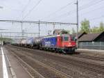 SBB - Lok Re 6/6  620 059-6 mit Güterzug unterwegs in Rupperswl am 25.04.2014