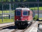 SBB - Re 6/6  11627 auf Lokfahrt im Bahnhof Wynigen am 20.05.2014