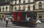 FO Rangiertraktor Te 2/2 Nr. 4926 im Bahnhof Brig, aufgenommen im Sommer 1979