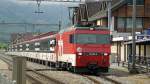 Die HGe 101 968-6  Ringgenberg  fotografiert bei der Abfahrt in Sarnen mit IR nach Luzern am 29.05.2010.