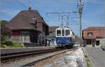 Der 100-jährige BRe 4/4 116 zum 100-jähringen Jubiläum der Solothurn-Niederbipp-Bahn in Oberbipp.