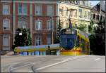 . Kuppe und Kurve - Mnchensteiner Strae an der Bahnberfhrung, Basel. 28.08.2010 (Matthias)