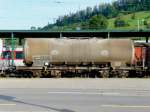 SBB - Gterwagen Uacs 33 85 932 1 169-5 im Bahnhof von Herisau am 08.09.2008