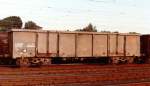 RIV-EUROP Güterwagen Eaos der SBB in Mailand, August 1984 - Nr 532 0 098