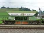 Makies AG - Kieswagen Falls 84 85 667 6 709-3 in Betriebsareal der Maikies AG in Gettnau ..