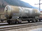 SBB - Gterwagen Typ Uacs  80 85 932 1 033-3 abgestellt im Bahnhof von Reuchenette-Pery am 16.12.2007