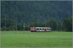 In der  Stromlandschaft  zwischen Obergesteln und Oberwald fährt der Glacier Express 902 ostwärts. 
16. August 2014