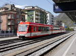 MGB - Triebzug ABDeh 4/8 2022 in Brig am 01.04.2017