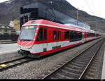 MGB - Triebzug ABDeh 4/10 2012 in Visp am 26.02.2023