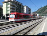 MGB - Triebzug  ABDeh 4/10   2014 im Bhf. Brig am 25.06.2023