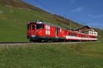 Deh 4/4 I 24 fhrt am 15.9.11 mit dem Regio 838 von Ntschen Richtung Andermatt.