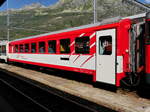 MGB - Personenwagen 2 Kl. B 4275 im Bahnhof Andermatt am 04.08.2017