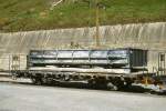 MGB exBVZ - F 2794 am 23.05.1997 in Zermatt - Schotterwagen mit Kippmulde 2-achsig mit 1 offenen Plattform - Baujahr 1960 - SIG/Wirz - Gewicht 9,10t - Ladegewicht: 13,00t - LP 8,62m - zulssige