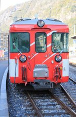 Hier ein Regionalzug der MGB nach Visp am 26.10.