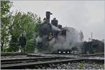 50 Jahre Blonay - Chamby; Mega Steam Festival: In Chaulin wird die 1913 gebaute SBB G 3/4 208 bekohlt und mit Wasser versorgt. Die schöne Lok wird von der  Ballenberg Dampfbahn  gepflegt und unterhalten. 
10. Mai 2018