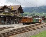 50 Jahre Blonay Chamby - MEGA BERNINA FESTIVAL  Büdnertag im Saanenland  1968-2018 50 JAHRE  BLONAY-CHAMBY  CHEMIN DE FER-MUSEE  Büdnertag im Saanenland  14.